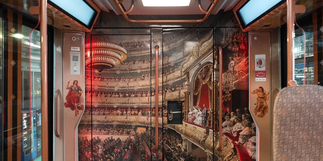 Театр в метро: к 250-летию Большого запустили тематический поезд