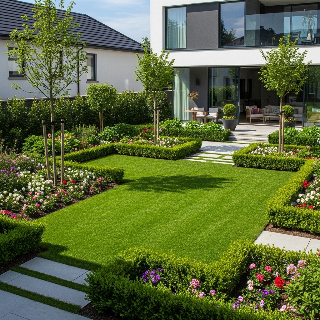 Правильное озеленение — это не хаос, а чёткая структура из трёх ярусов, где каждое растение на своём месте