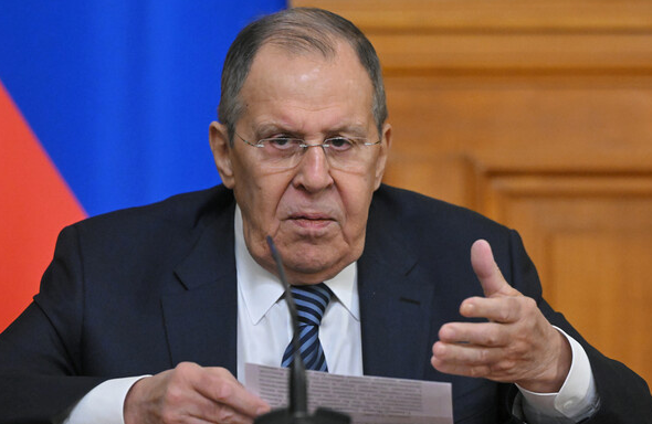 Министр иностранных дел РФ Сергей Лавров во время пресс-конференции, 14 января 2026 года / Сергей Гунеев/РИА Новости