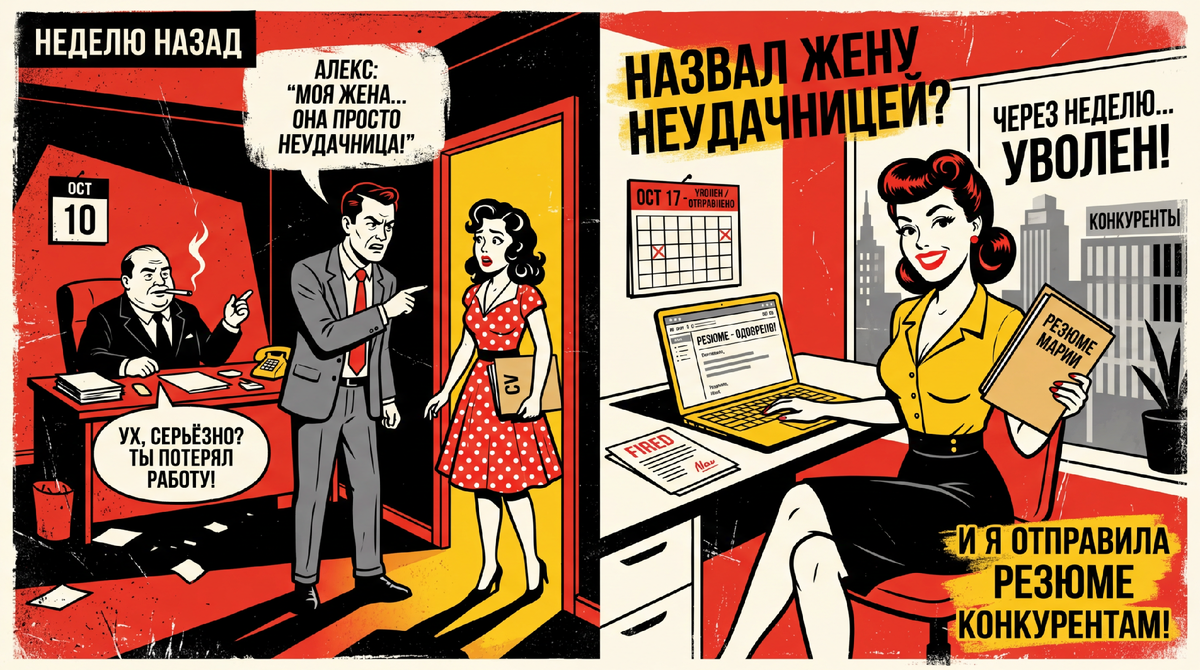 Он думал, что унижение при свидетелях сойдёт ему с рук. И ошибся ровно на семь дней