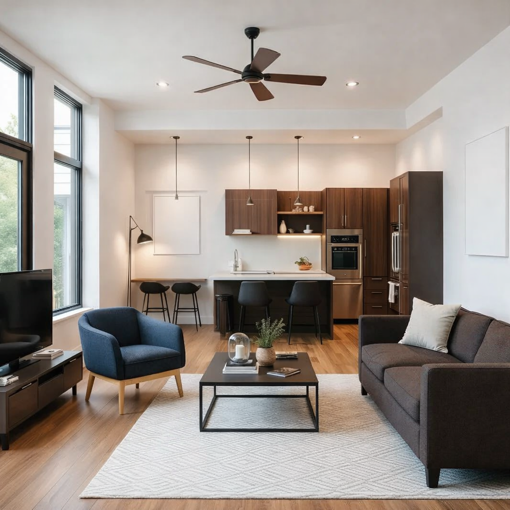 Удобный вариант квартиры-студии