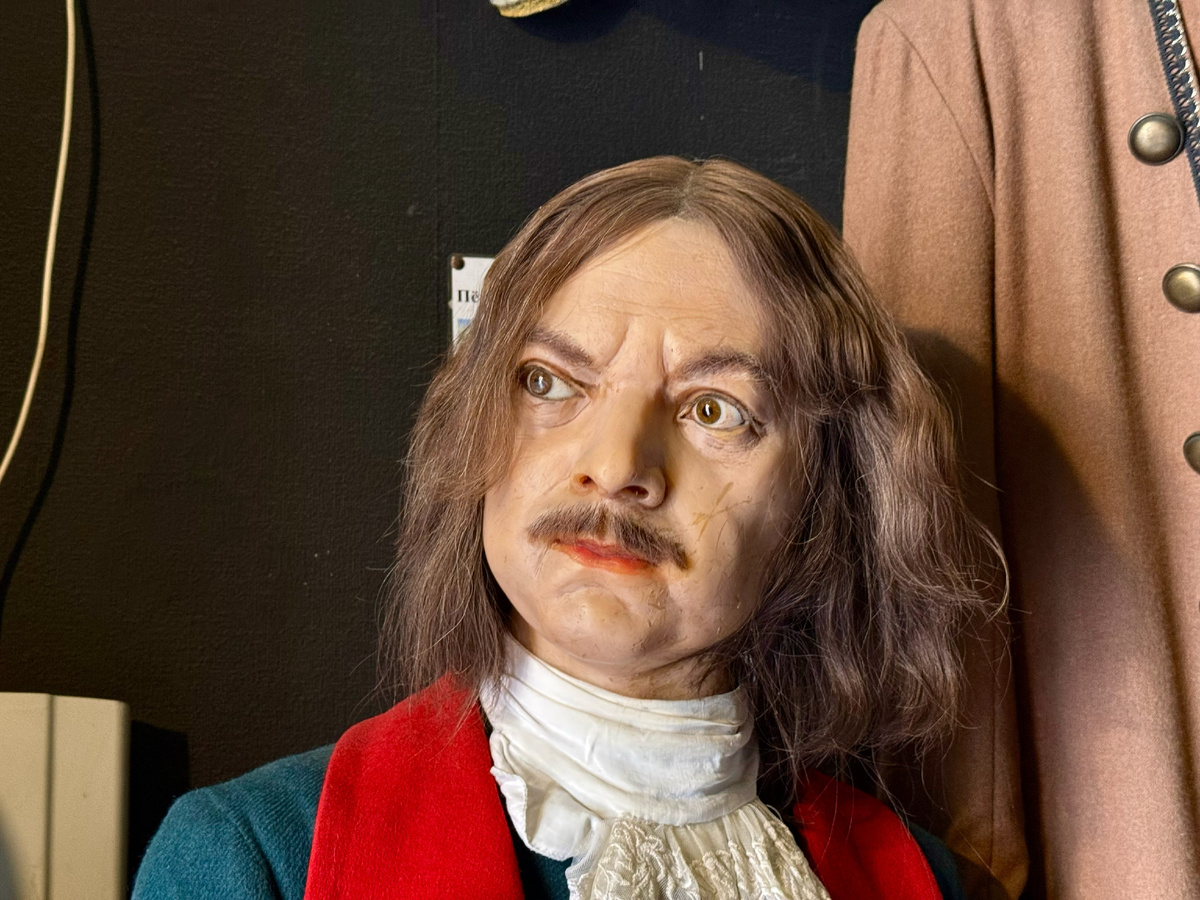 Восковая фигура. Петр I (картинка авторская)