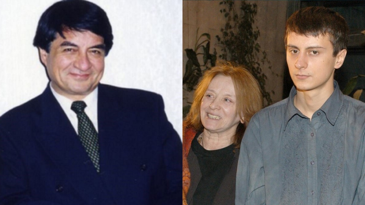 Маргарита Терехова с сыном Александром и Сайфиддин Тураев / фото из открытых источников