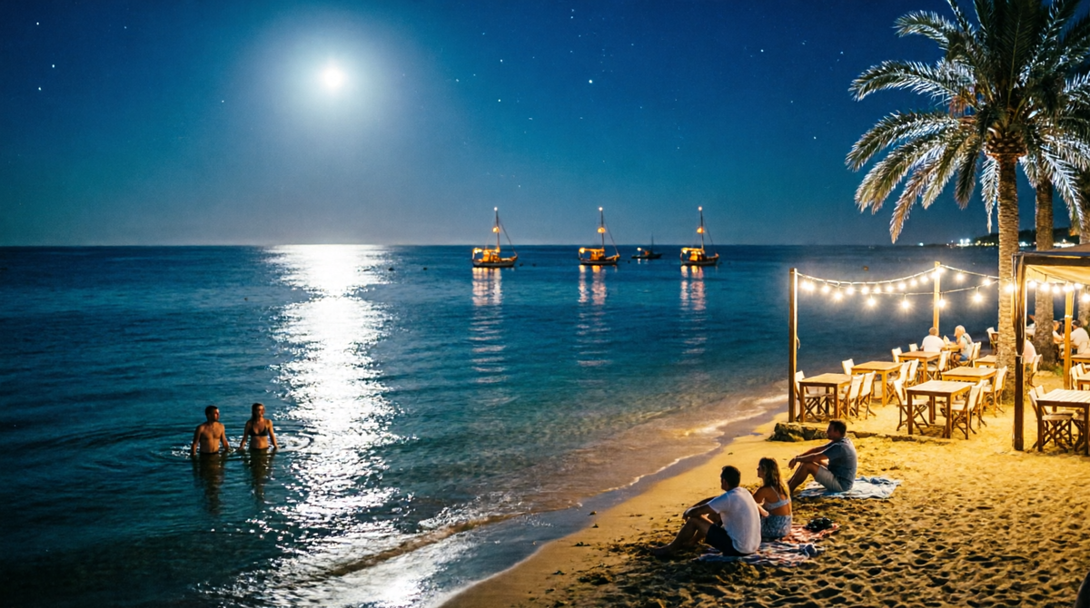 Средиземное море - температура воды по месяцам