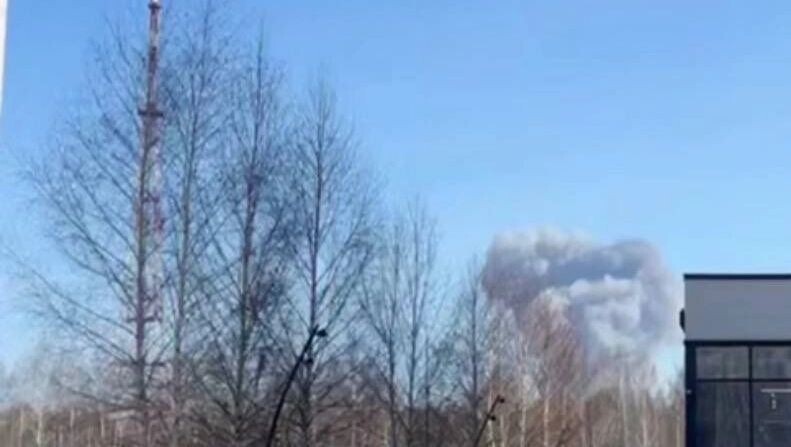    Возгорание на предприятии в Нижнекамске   Тг-канал InKazan
