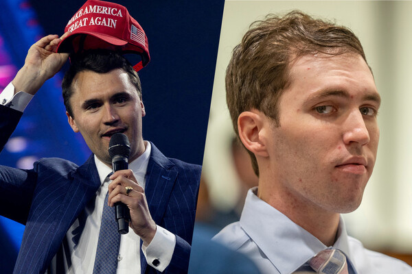 Чарли Кирк и Тайлер Робинсон / Reuters/AP   📷