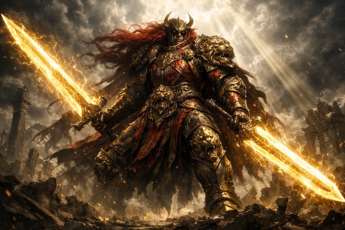 Promised Consort Radahn из Elden Ring: Shadow of the Erdtree
Художественная иллюстрация для статьи