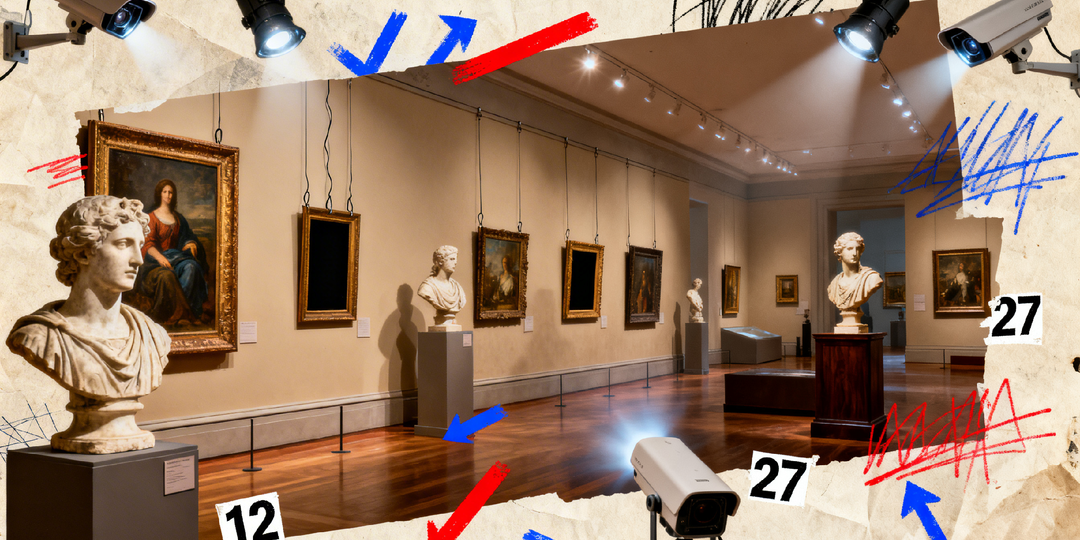 Ограбление за три минуты: о чём думают музейные воры