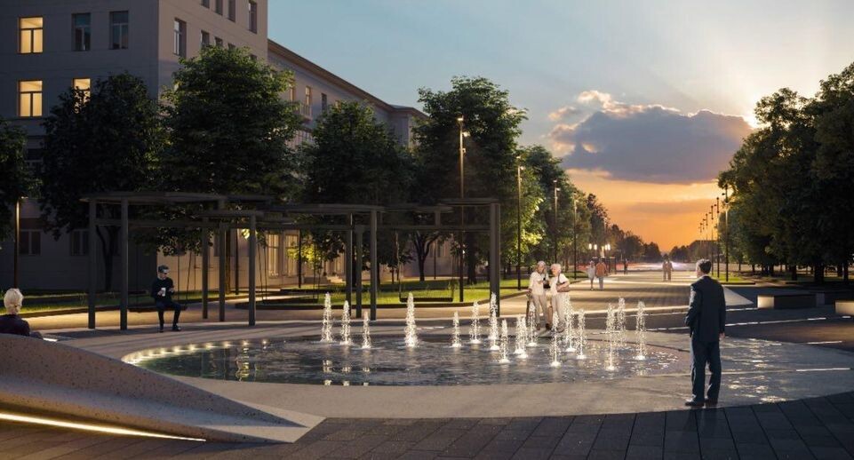    Ступино, Проспект Победы / Министерство благоустройства МО