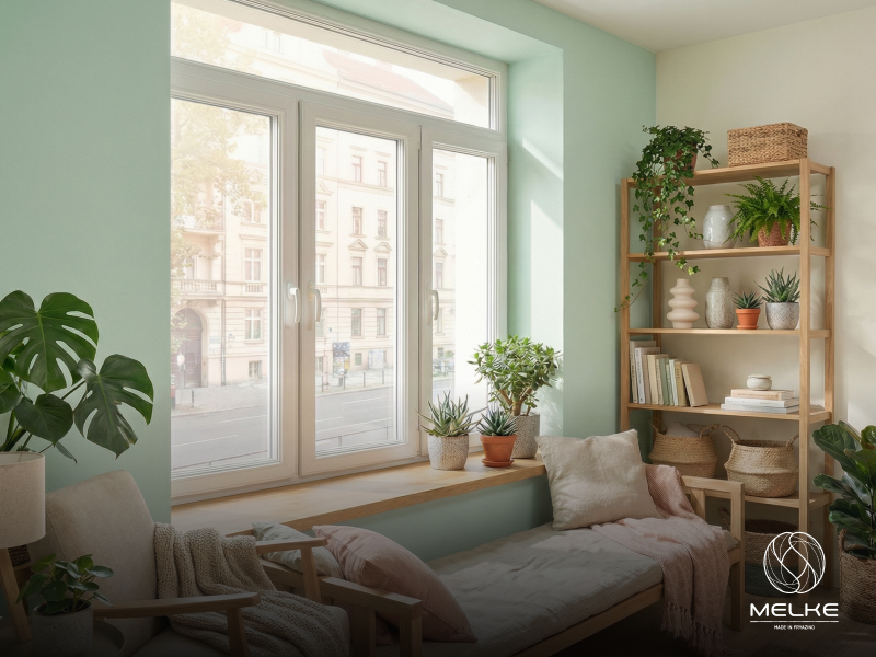 Открытое пространство дарит ощущение свободы.