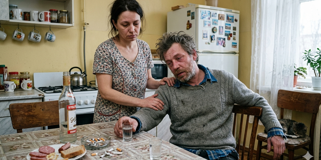 Как остановить пьющего мужа: путь из созависимости