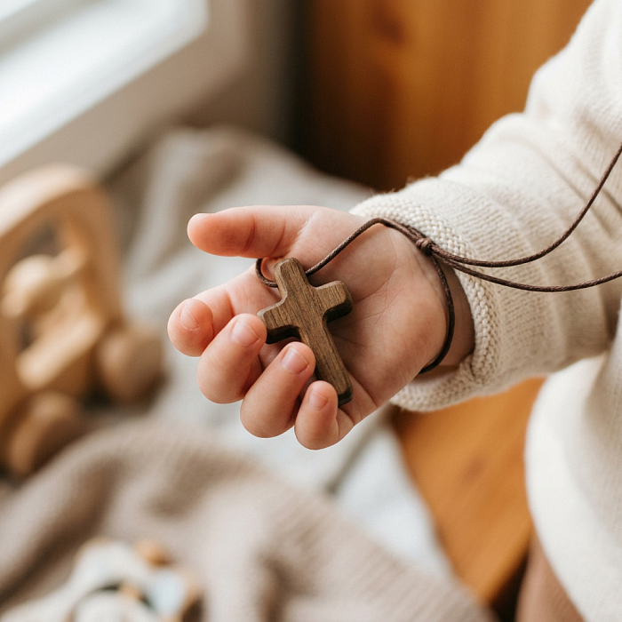    Хочу делать нательные кресты из дерева, нужно ли благословение на это?