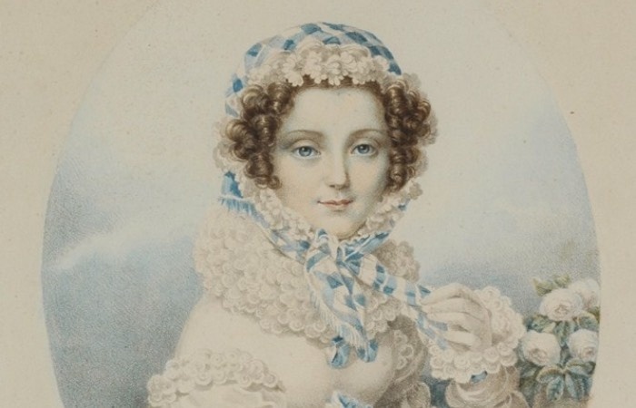 Она была красавицей с юных лет.