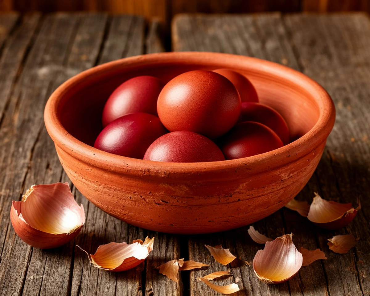 Пасха близко: красим яйца в луковой шелухе — традиционный пошаговый рецепт без хлопот 🧅🥚🌿