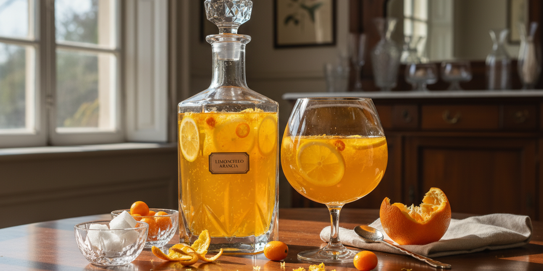 🍊🍋 Апельсиново‑лимонная настойка: солнечный дуэт в бокале.