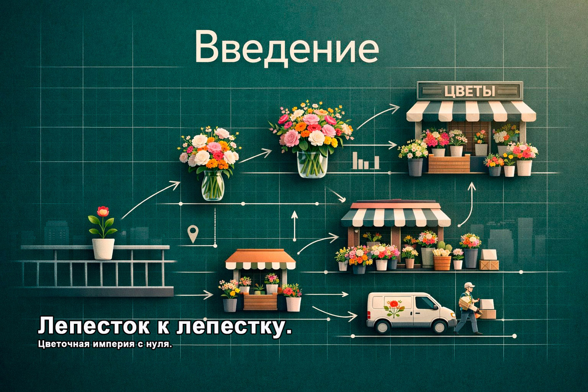 Ваша дорожная карта к цветочному бизнесу.