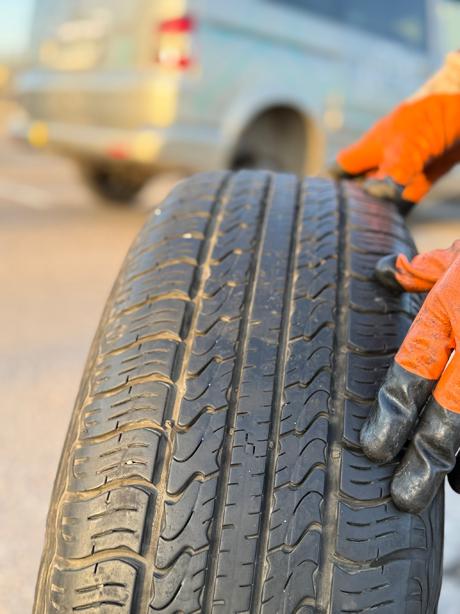 Остаток протектора 6 мм