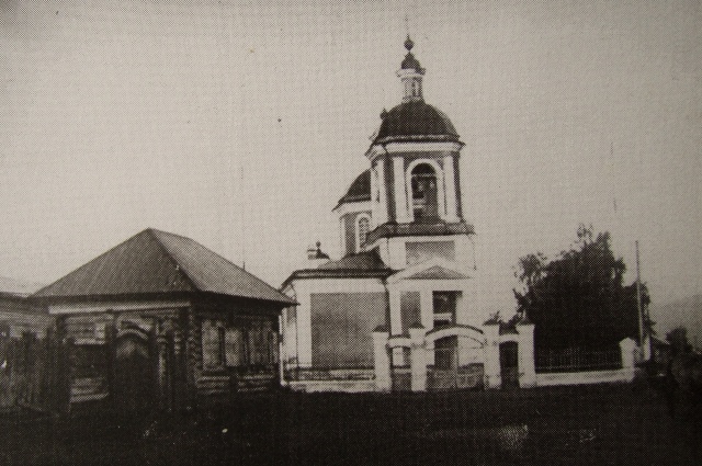 Петро-Павловская церковь в с.Новоселово, год постройки 1824. Фото: Из личного архива В.Черникова.