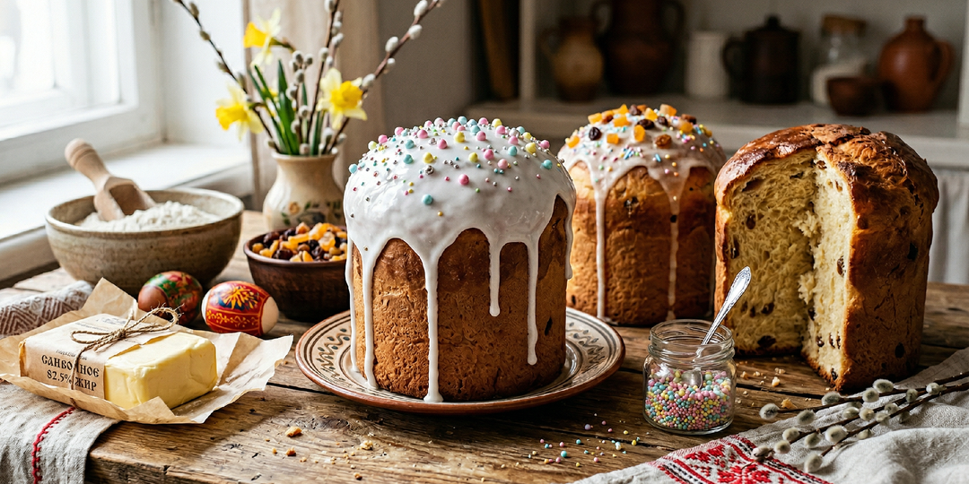 Готовлю пасхальный кулич по рецепту из маминой тетради 1992 года — ни разу не подвёл за 12 лет