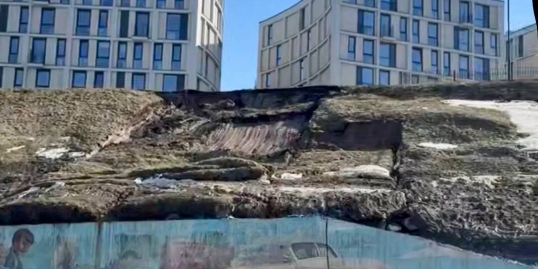 Не прошло и четырёх дней, как в Нижнем Новгороде снова произошёл оползень