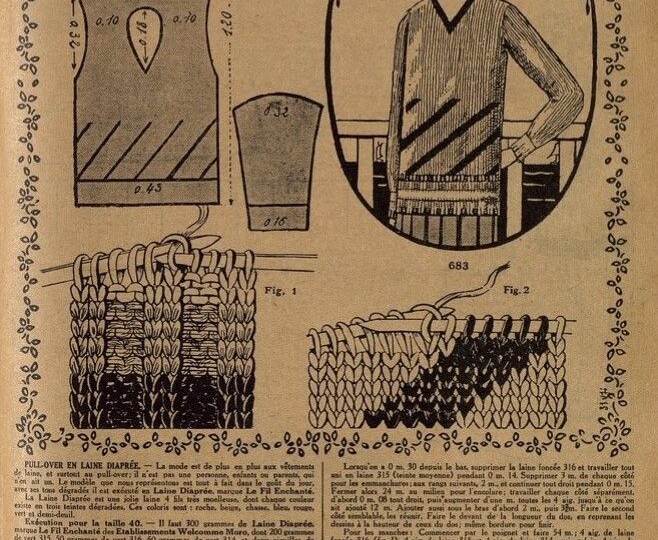 Винтажное вязание: почему я залипаю в старых журналах и в блогах про винтаж