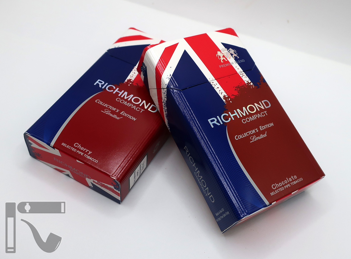 Сигареты Richmond Collector's Edition. Фото: © канал "Уголок Курильщика"