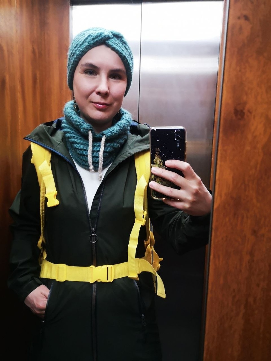 На доставках вечером перед дождём