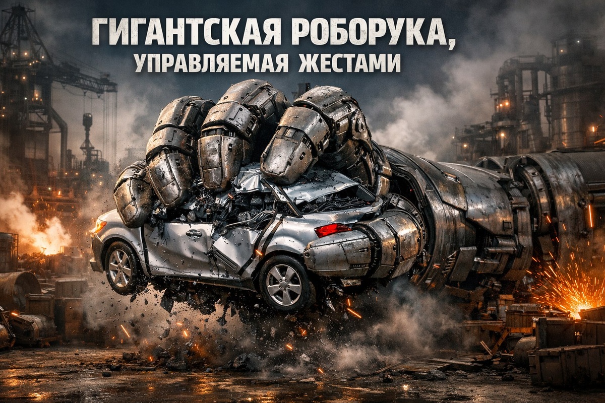 Гигантская роборука