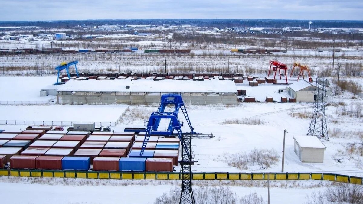    Новый грузовой терминал на станции Нижневартовск-1 решит логистические запросы предприятий