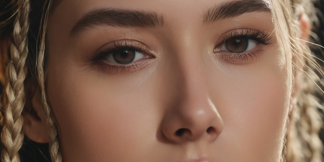 Идеи причесок с тонкими косичками у лица