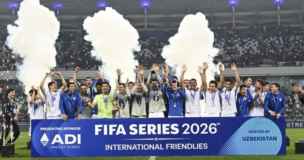 Сборная Узбекистана выиграла турнир FIFA Series