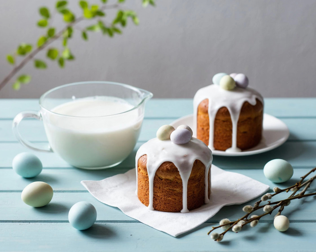 Идеальная сахарная глазурь с желатином для кулича: не липнет, не крошится, держится идеально! Пошаговый рецепт 🧁🤍🥄