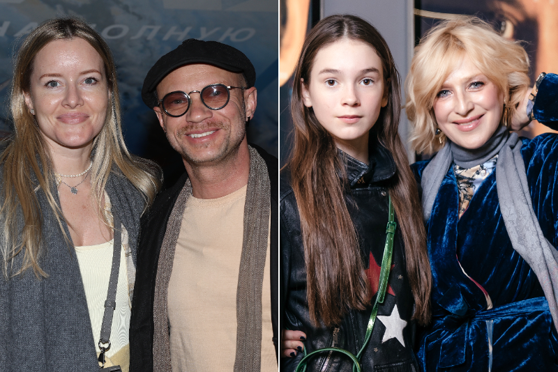     Хрусталев с женой, Гринева с дочерью, Диброва с бойфрендом и другие звезды на премьере фильма «Гуру» в Москве