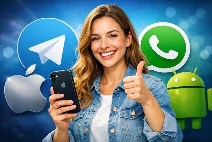 Полное практическое руководство по созданию резервных копий данных на iPhone и Android: встроенные средства и резервное копирование мессенджеров. Обложка © ChatGPT