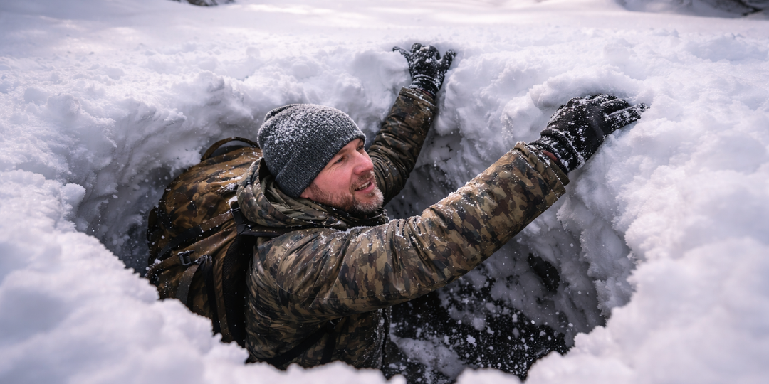 СНЕЖНАЯ ЯМА: КАК ИЛЬЯ ШЁЛ ПО СТАРОЙ ДОРОГЕ И ПРОПАЛ ПОД СНЕГОМ