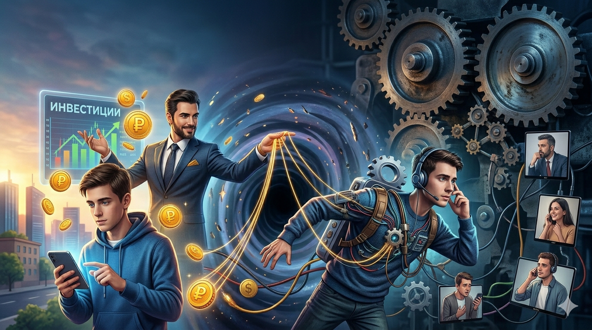 ⚠️ Вас могут превратить в мошенника: как «инвесторы» втягивают людей в обман других