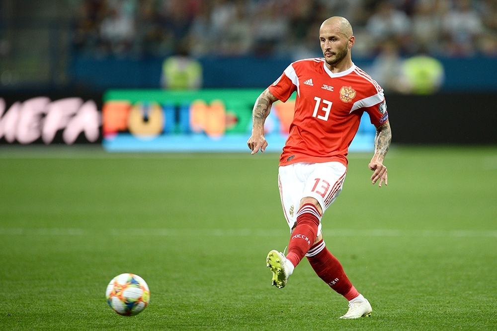   Федор Кудряшов был одним из ведущих игроков сборной, добравшейся до 1/4 финала на домашнем чемпионате мира-2018. / РИА Новости