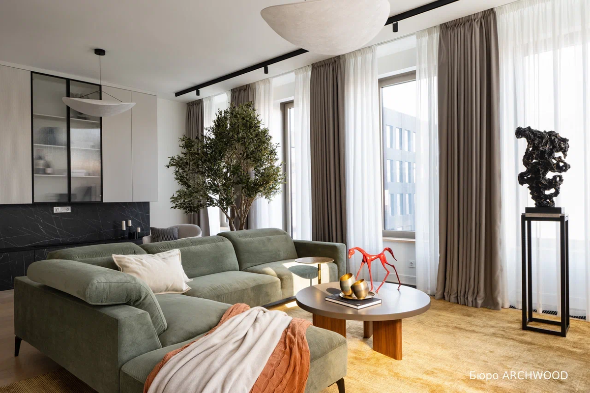 Интерьер, выполненный профессионалами бюро ARCHWOOD