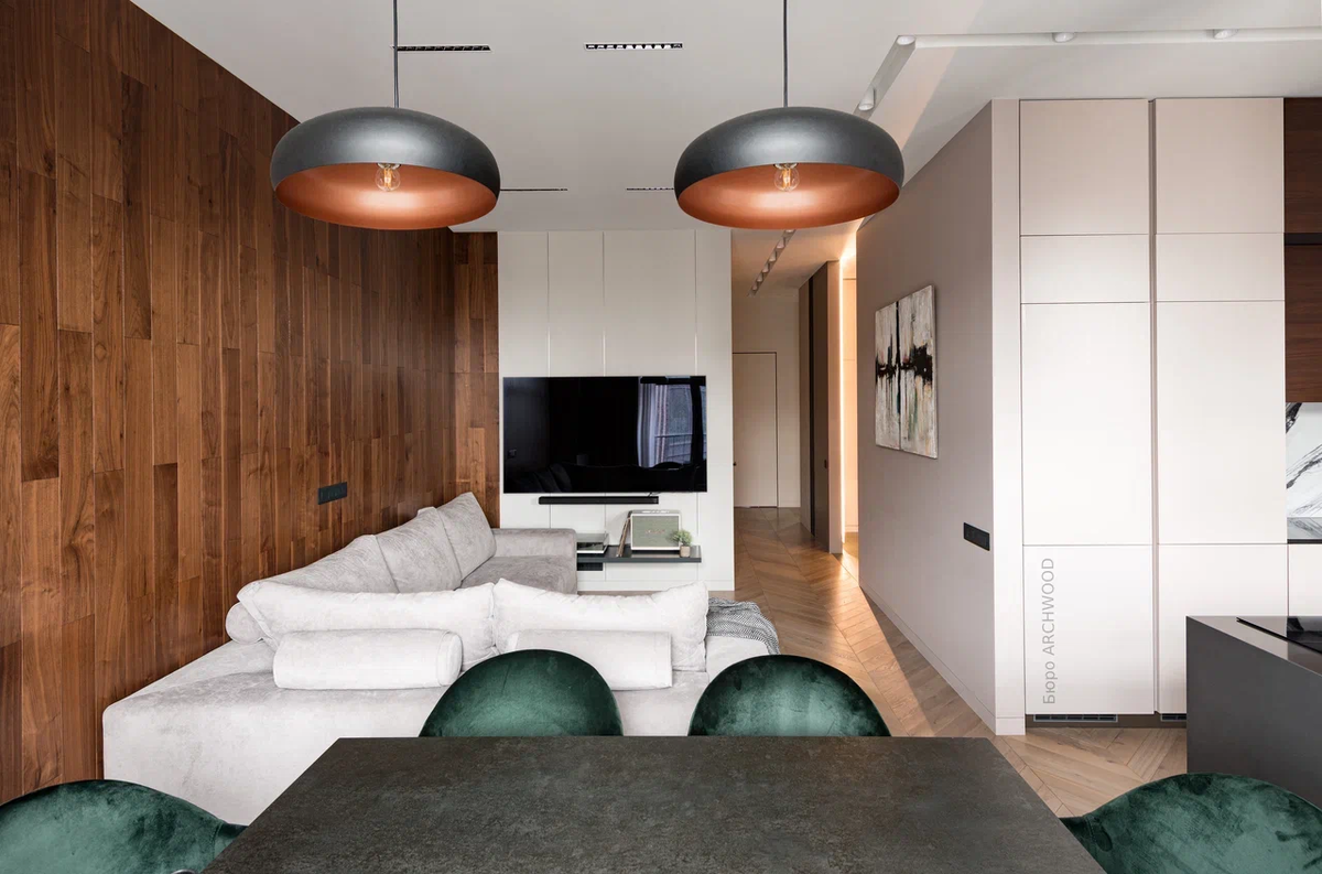 Интерьер, выполненный профессионалами бюро ARCHWOOD