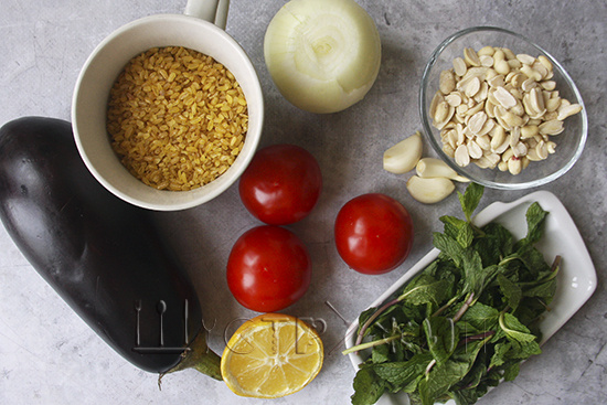 Что нужно для вегетарианского плова с булгуром.