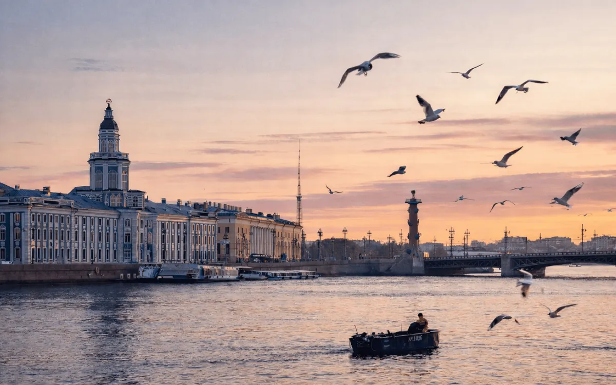 Белые ночи в Санкт-Петербурге