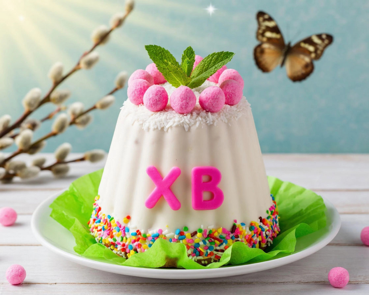 Царская заварная пасха — настоящий шедевр к празднику: классический пошаговый рецепт🧁