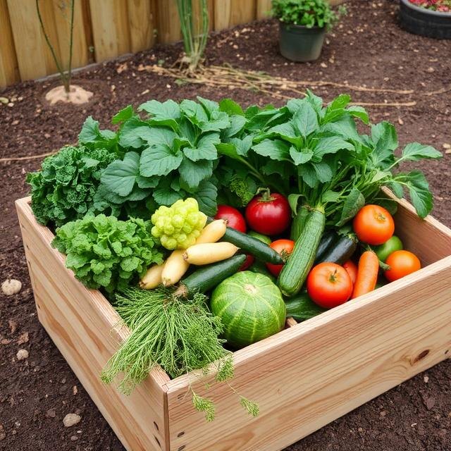 Ящик из древесины