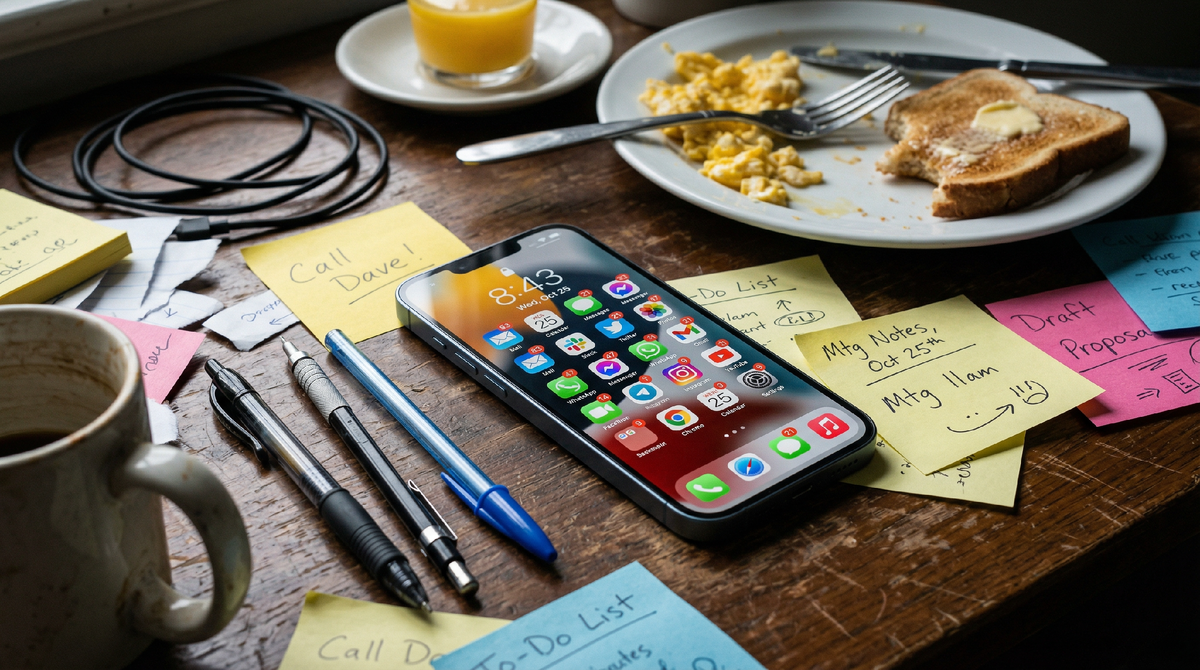 Информационный шум — это налог на современную жизнь, который мы платим своим спокойствием. Источник: Фото автора.