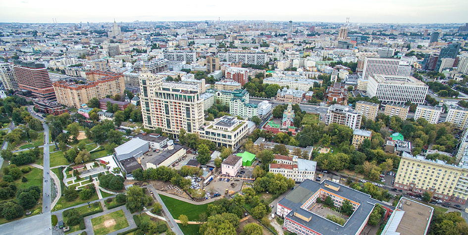 На фото район Якиманка