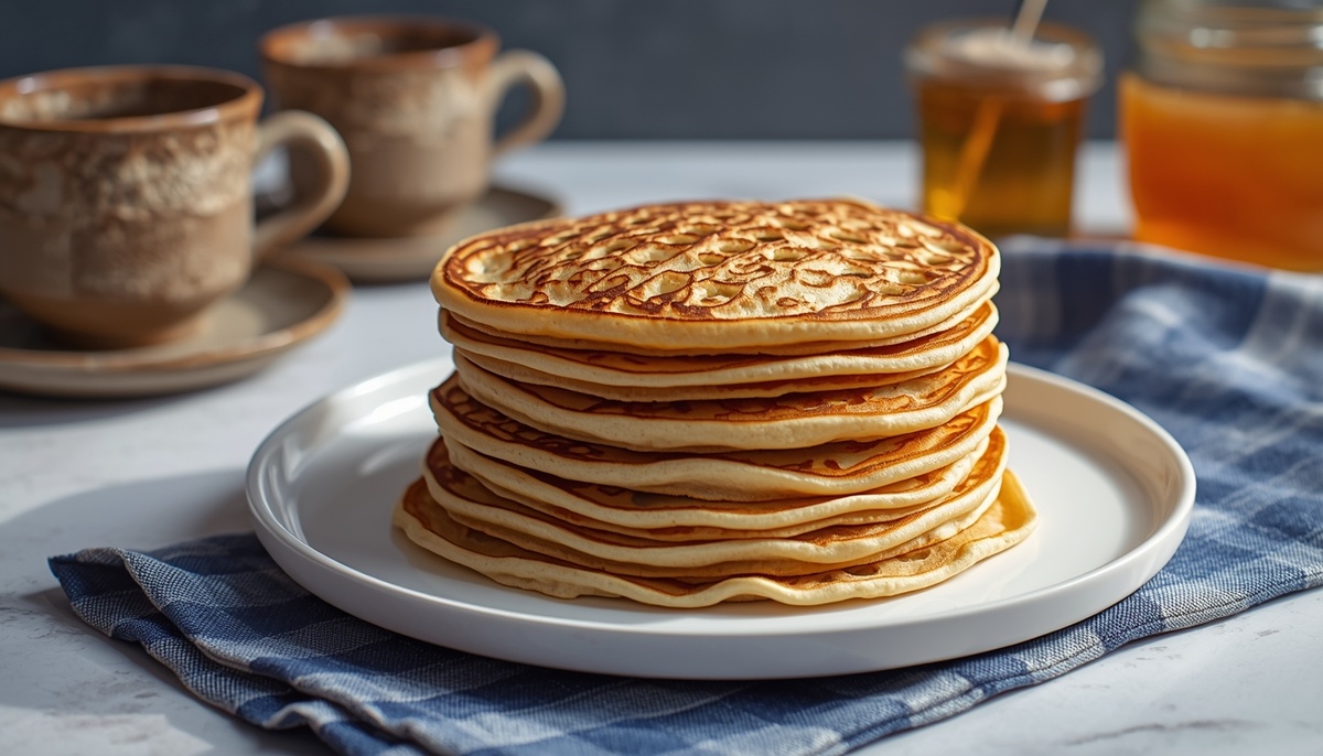 Блинчики на кефире