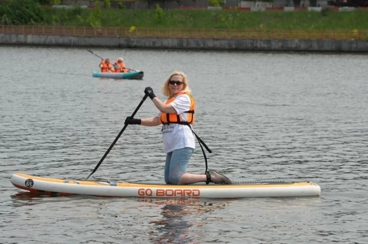    Сап-заплыв «Рязанское море» перенесен из-за низкого уровня воды в Оке