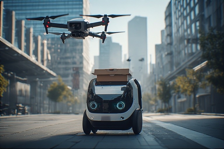 Твой заказ уже в пути: как роботы-курьеры захватывают городские улицы.