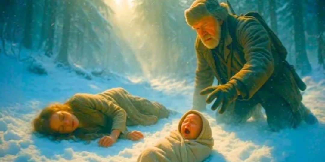 Дед Егор увидел младенца и помог ему. А он отблагодарил когда это было необходимо больше всего