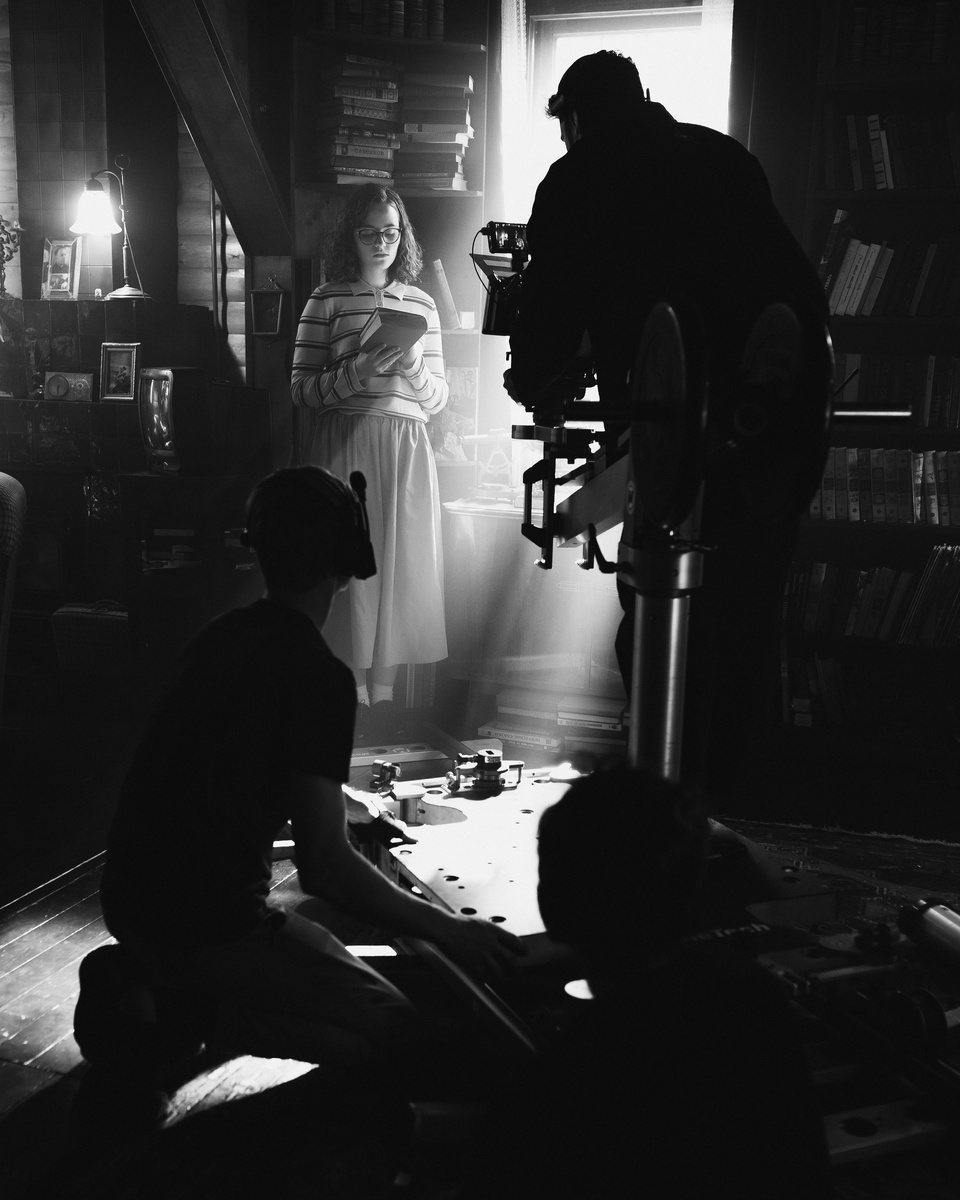     фотография со съёмок с Владимиром Тарасовым Виктория Колабина